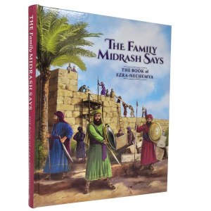 Picture of The Family Midrash Says Volume 8 Ezra Nechemia [Hardcover]